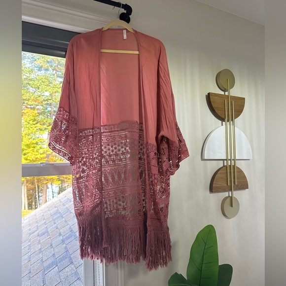 Xhilaration Tops - Woven shawl